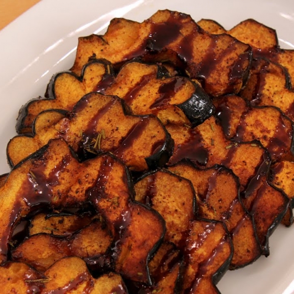 Balsamic Glazed Acorn Squash