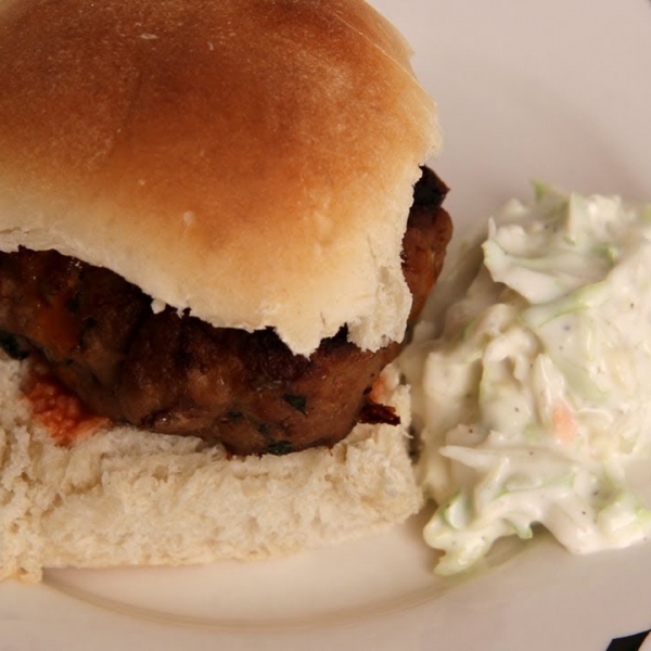 Buffalo Chicken Burgers