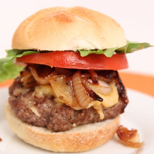 Caramelized Onion Burgers