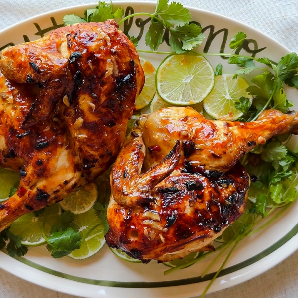 Chili Lime Spatchcock Chicken