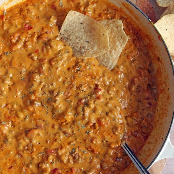 Chorizo Queso Dip