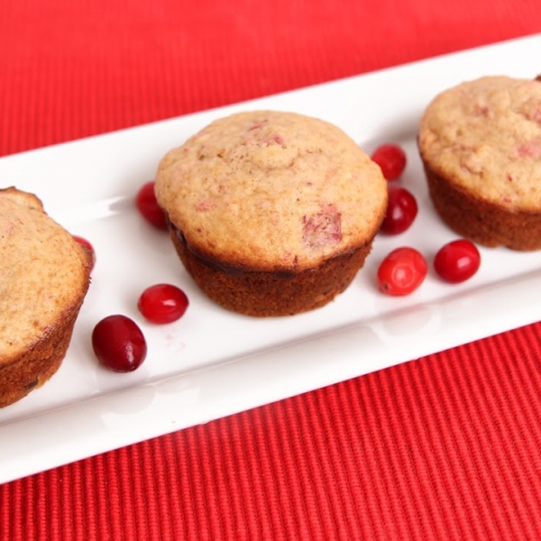 Cranberry Sauce Muffins