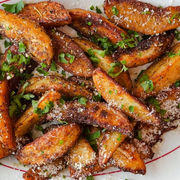 Crispy Roasted Potato Wedges