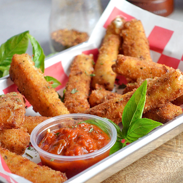 Easy Mozzarella Sticks