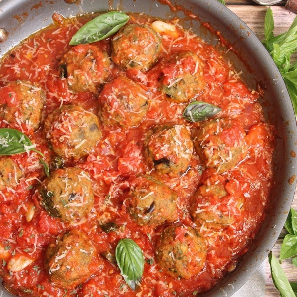 Eggplant Meatballs