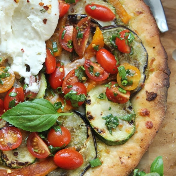 Grilled Veggie Flatbread