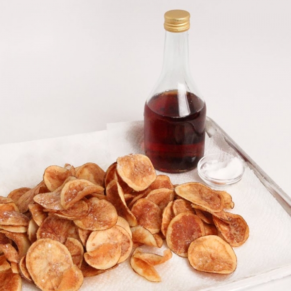 Homemade Salt and Vinegar Chips