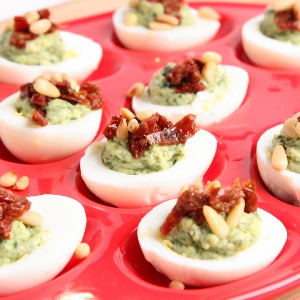 Italian Deviled Eggs