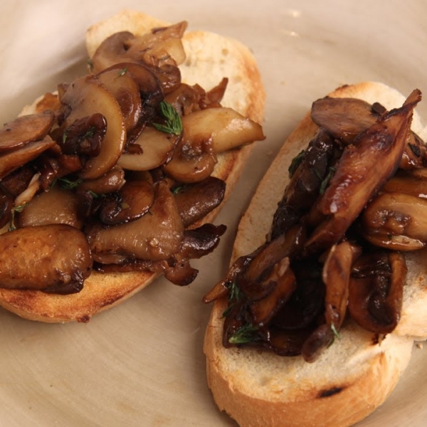 Mushroom Bruschetta