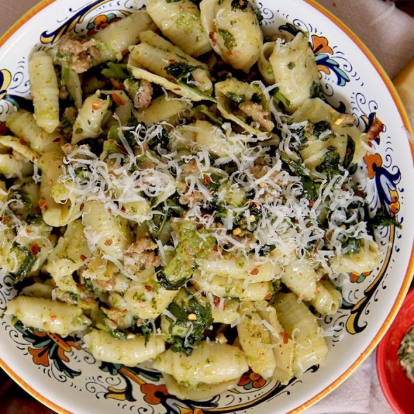 Orecchiette with Sausage and Broccoli Rabe