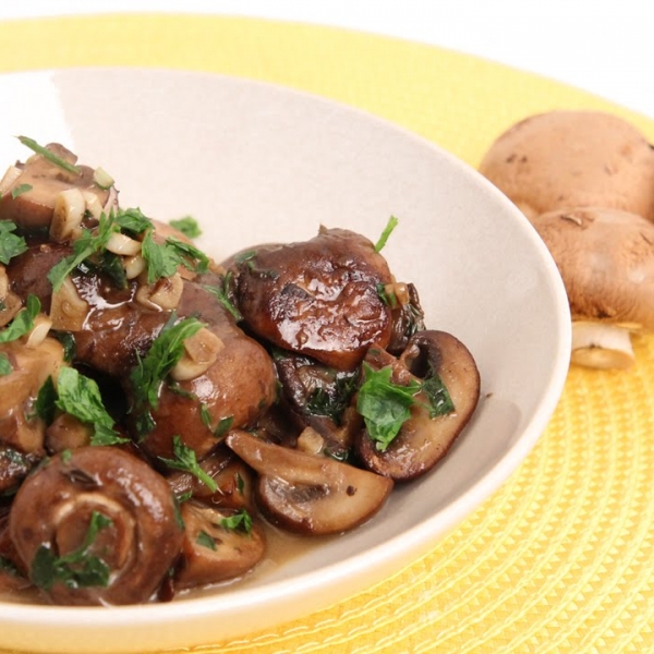 Parmesan Sauteed Mushrooms