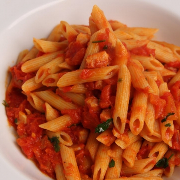 Penne Alla Siciliana - Café Vitale