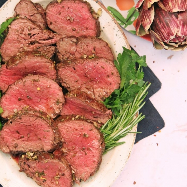 Perfect Roasted Beef Tenderloin