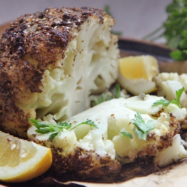 Roasted Cauliflower Head