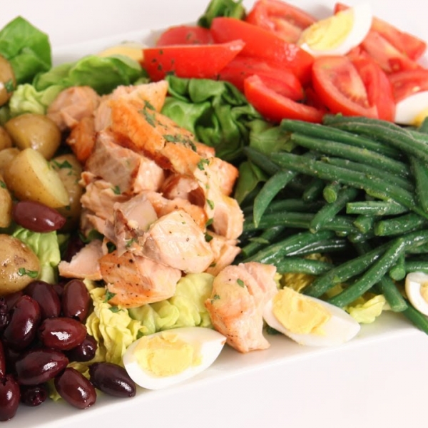 Salmon Nicoise Salad