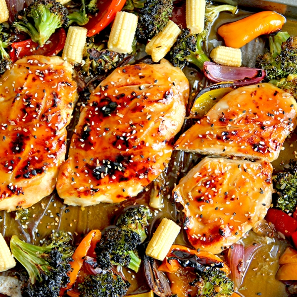 Sheet Pan Teriyaki Chicken