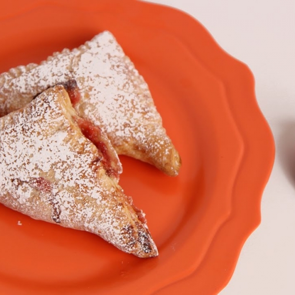 Strawberries and Cream Turnovers