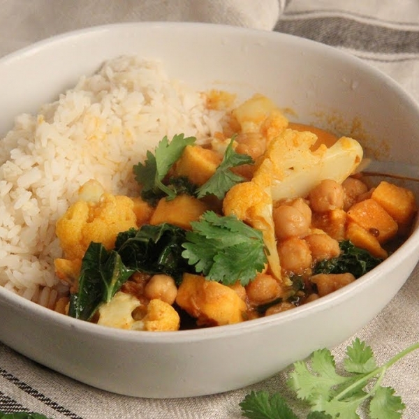Sweet Potato And Vegetable Curry