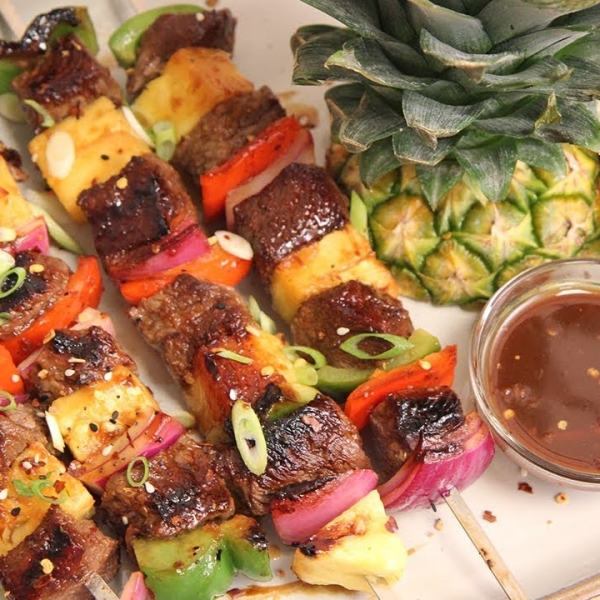 Teriyaki Beef Skewers