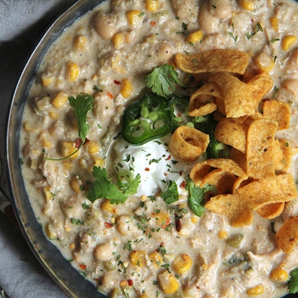 The Best White Chicken Chili