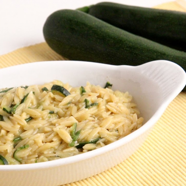 Zucchini Orzotto